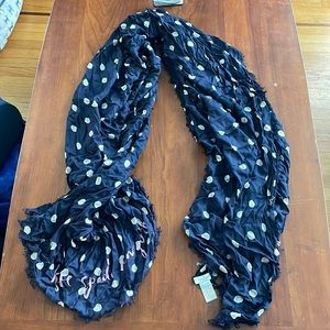 Kate Spade Purple Polka Dot Scraf